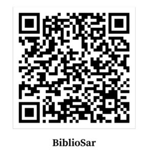 qr per accedere alla lista dei libri salvati sul catalogo bibliosar